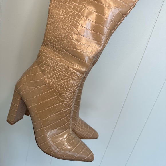 Pointy Toe High Thigh Heels π - Picture 12 of 12